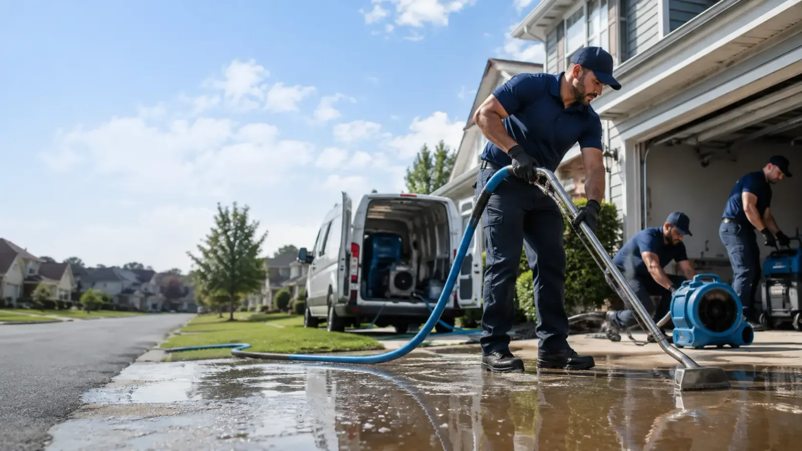 Flood Damage Restoration in Oakville, IA
